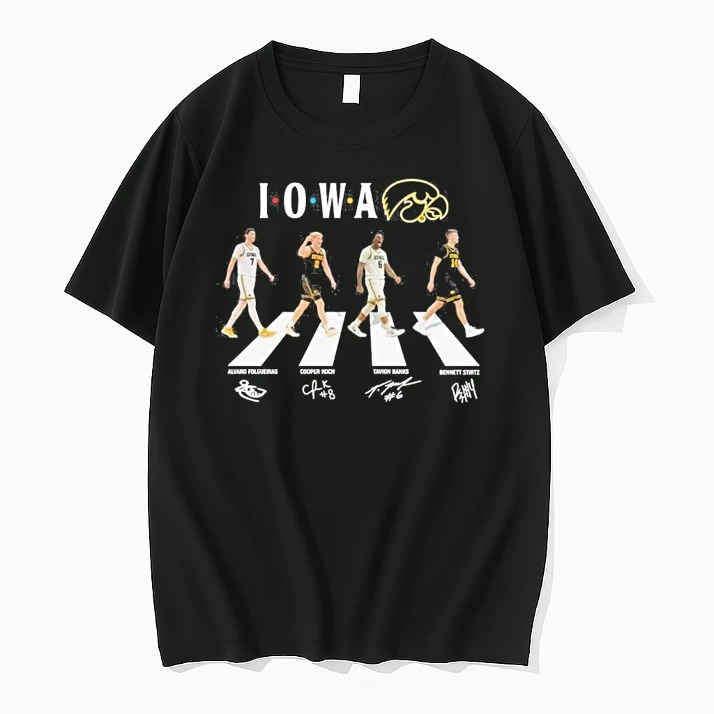 Iowa Mens Basketball Abbey Road Shirts