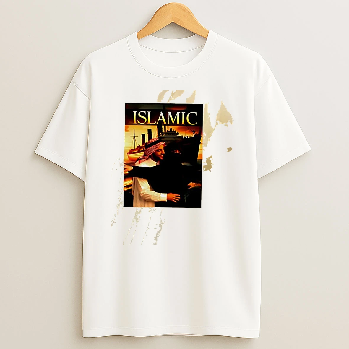 Isalmic Titanic Graphic Funny Shirts
