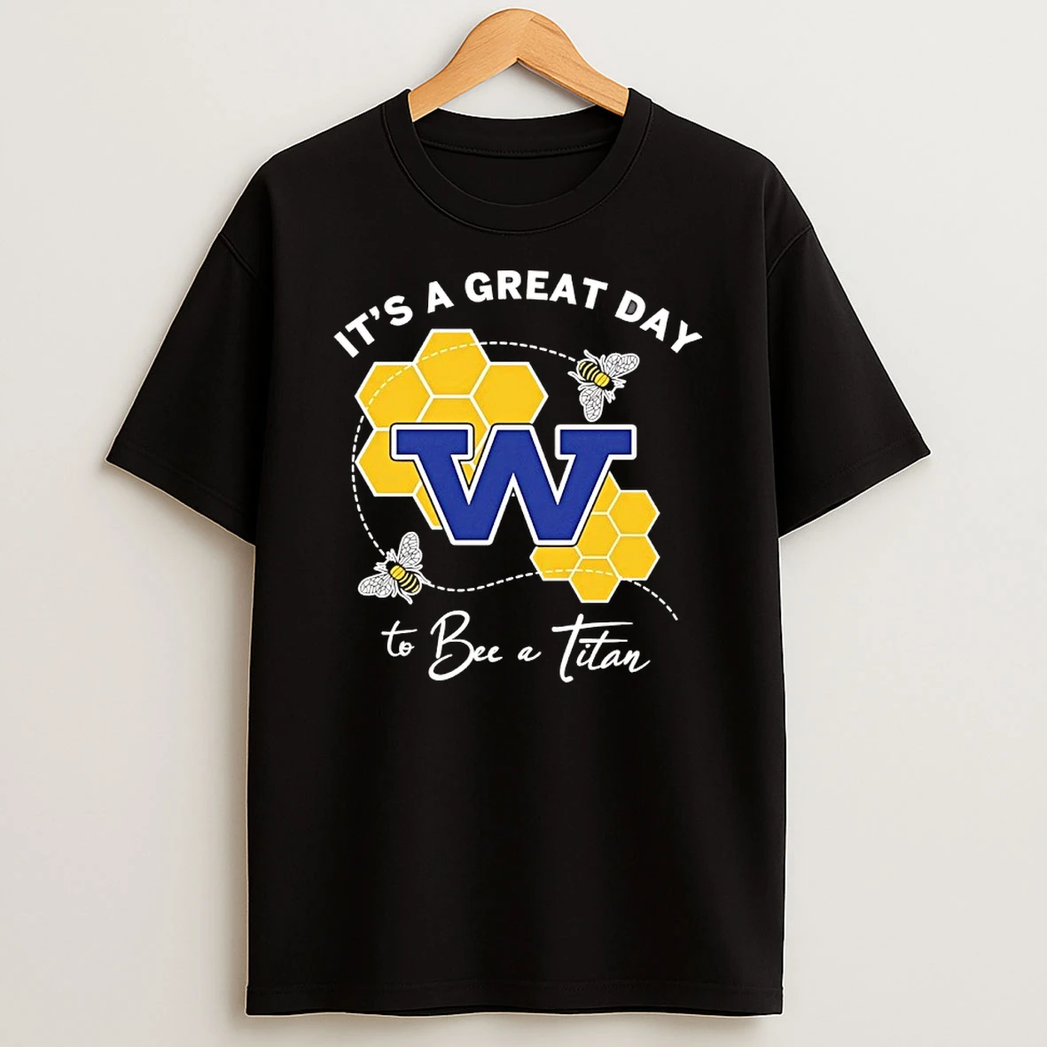 Its A Great Day To Bee A Titan Logo Shirts