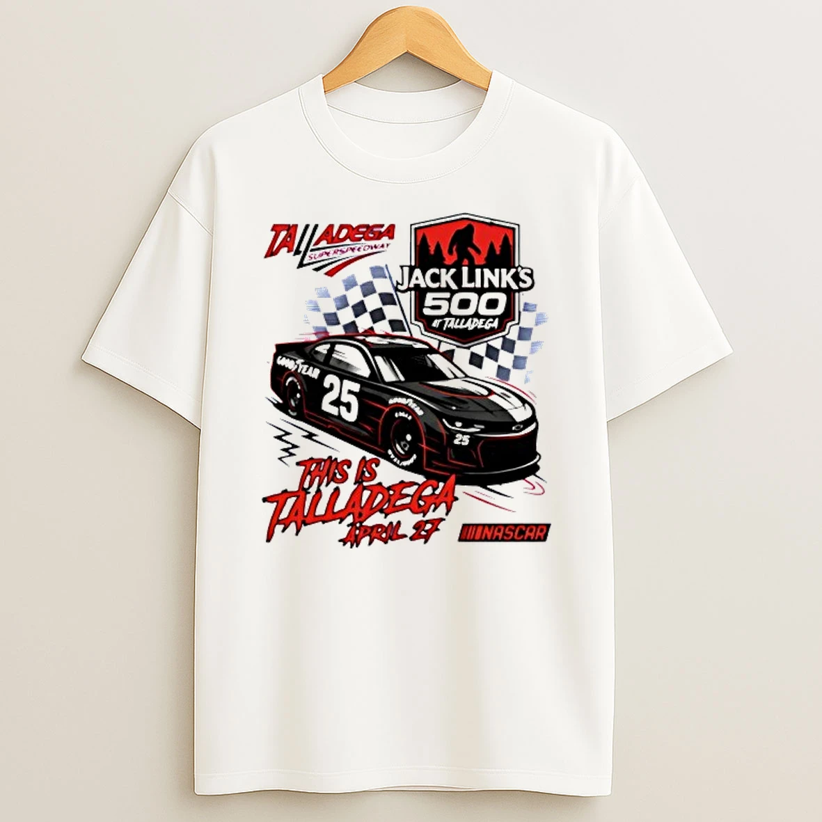 Jack Links 500 Ghost Car This Is Talladega Shirts