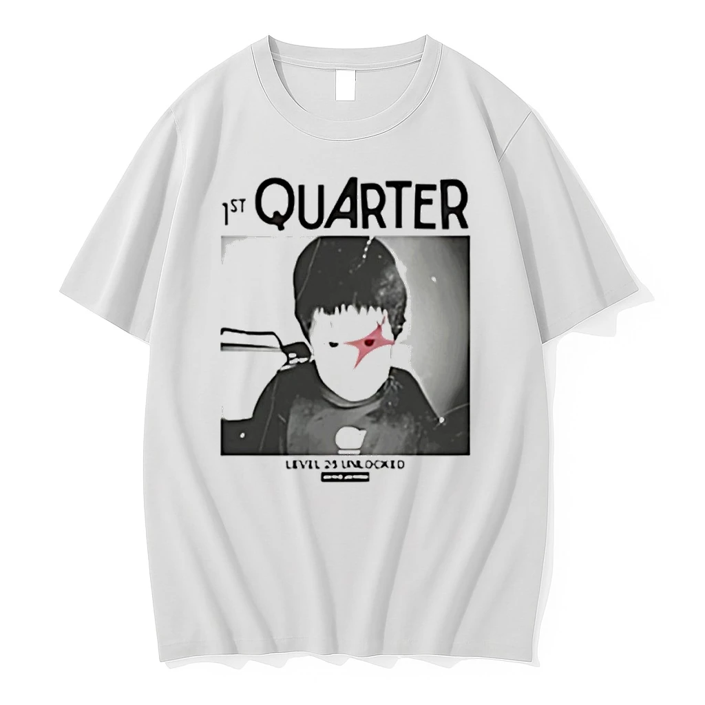 Jackie Jackrin Wearing 1st Quarter Level 25 Unlocked Shirts