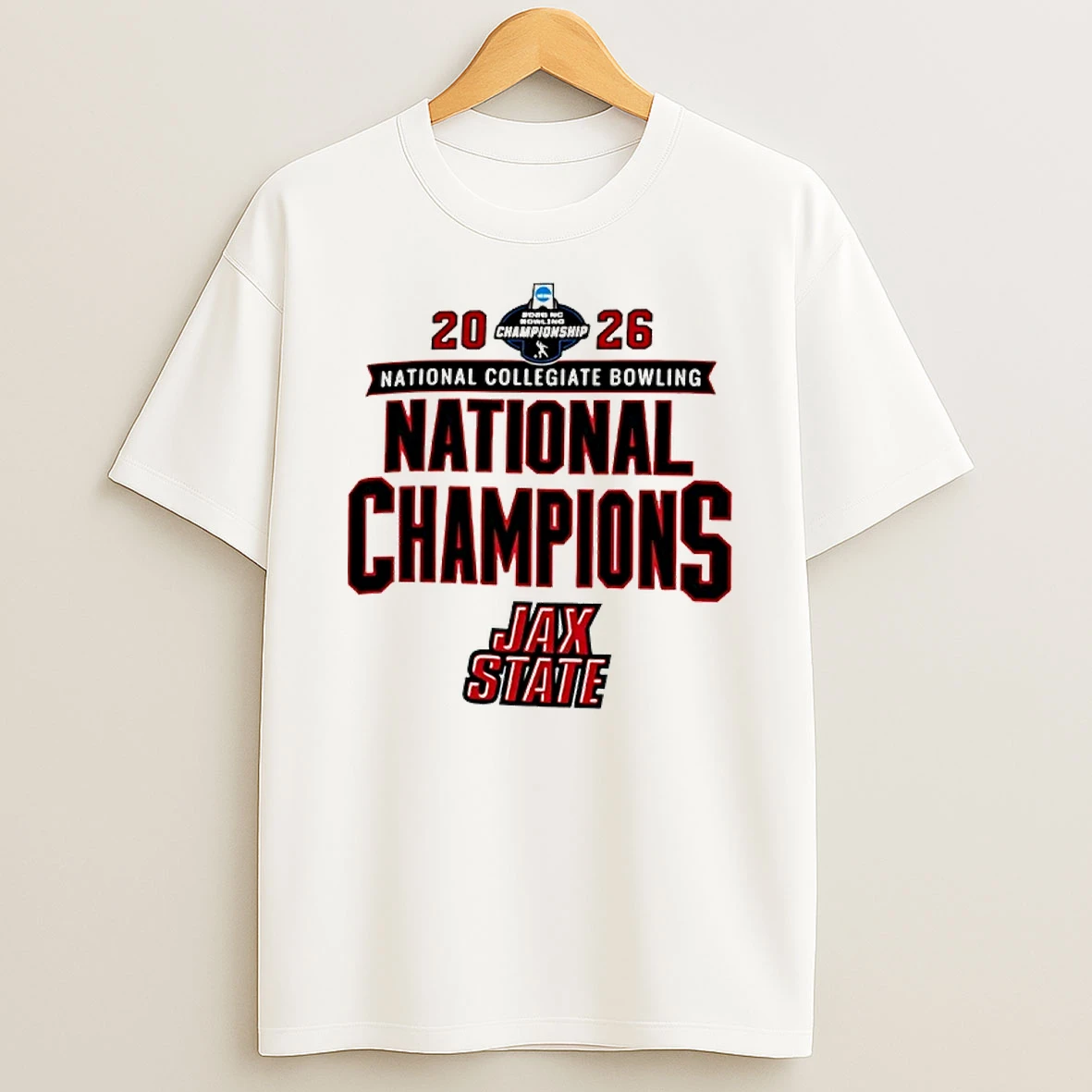 Jacksonville State Gamecocks 2026 Ncaa Bowling National Champions Shirts