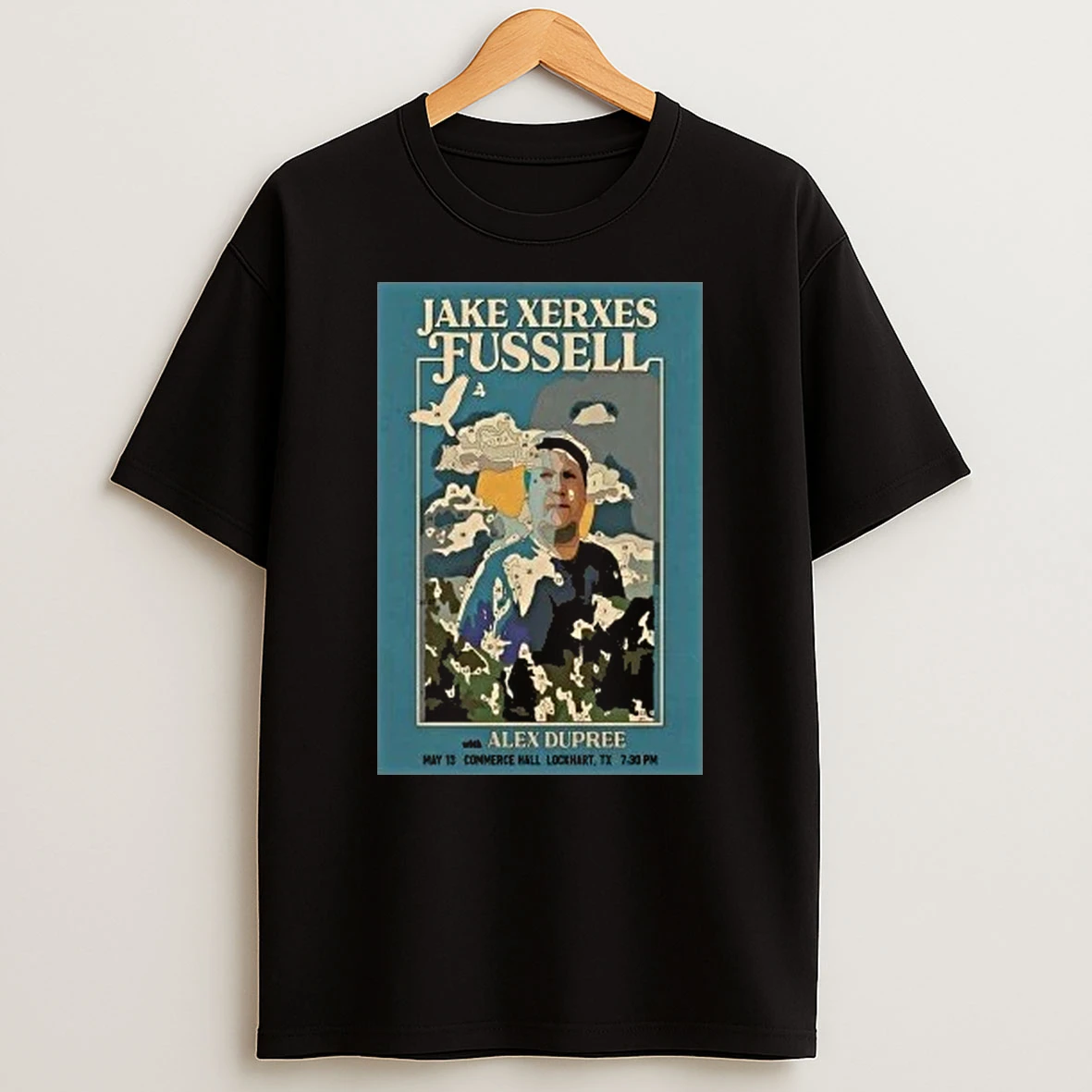 Jake Xerxes Fussell May 13 2026 Lockhart Tx Shirts