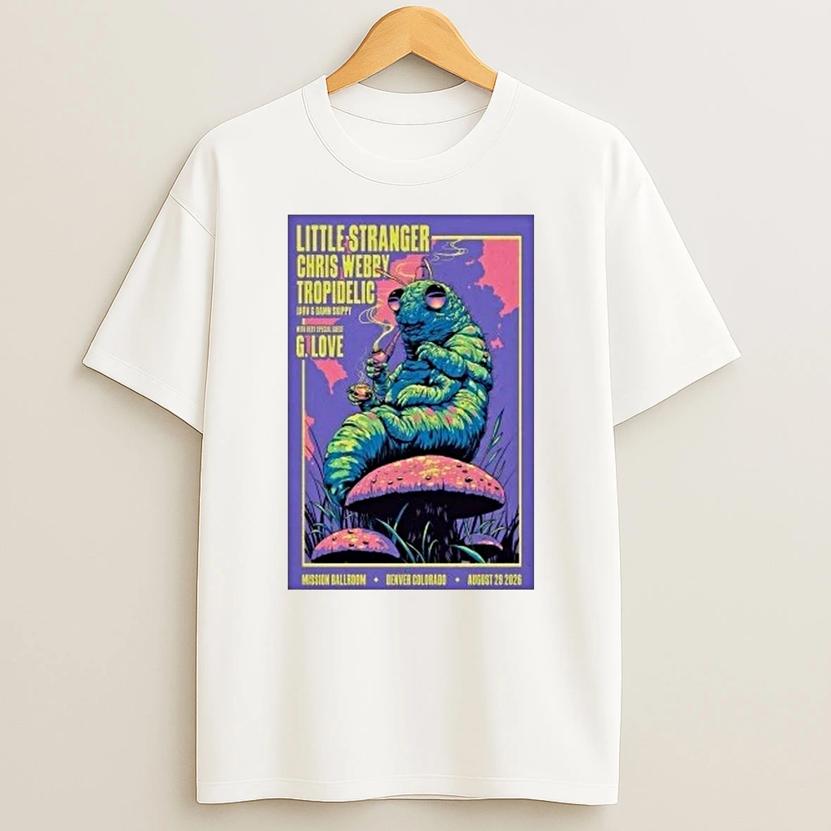 Jarv Little Stranger Mission Ballroom 2026 08 29 Shirts