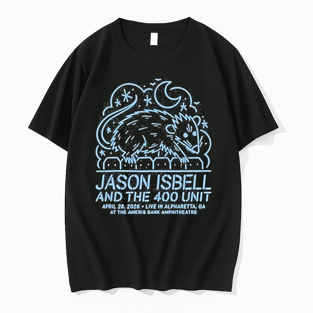 Jason Isbell And The 400 Unit Ameris Bank Amphitheatre In Alpharetta Ga Apr 28 2026 Shirts