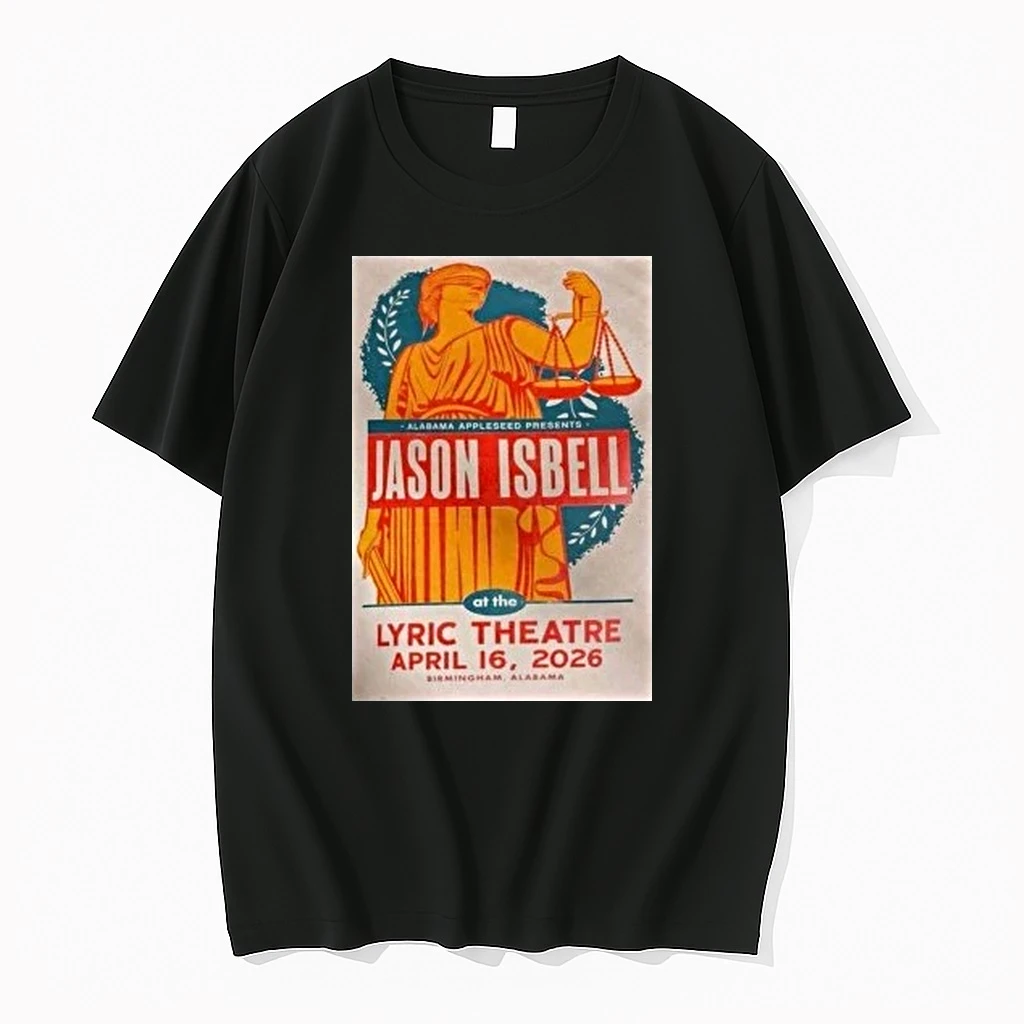 Jason Isbell Lyric Theatre Tour Apr 16 2026 Shirts