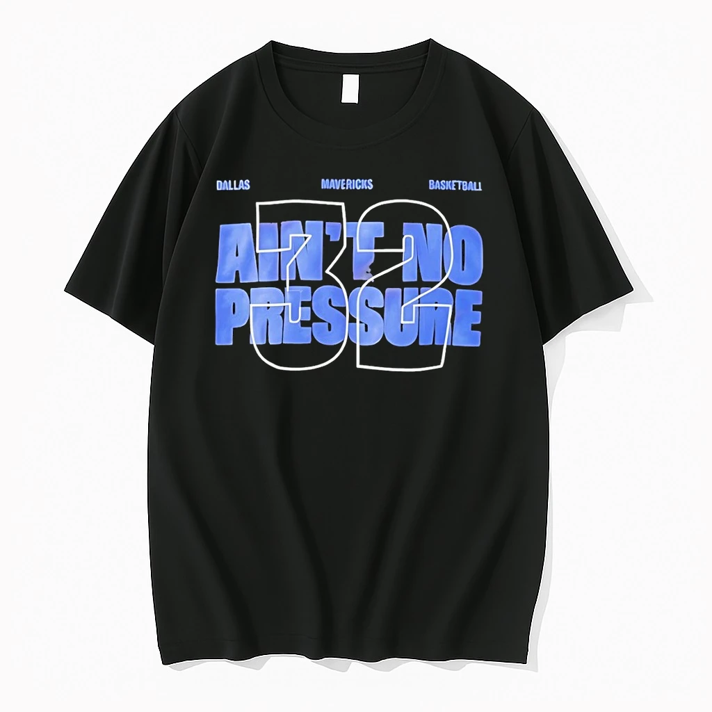 Jason Kidd Wearing Aint No Pressure 32 Cooper Flagg Dallas Mavericks Basketball Shirts