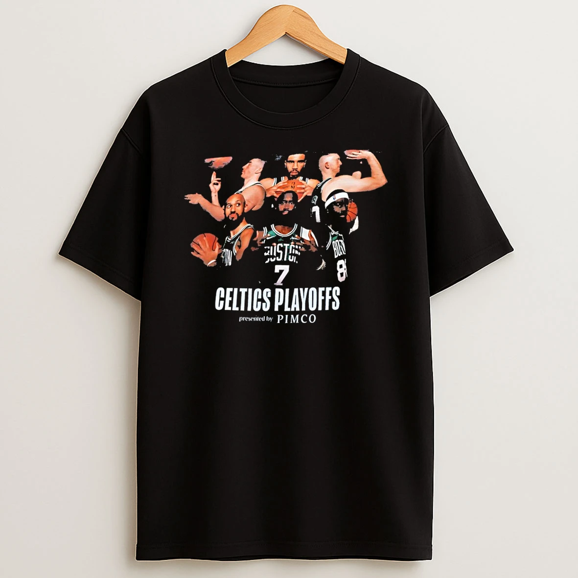 Jayson Tatum Jaylen Brown Boston Celtics Basketball Playoffs Nba Presented By Pimco Graphic Shirts
