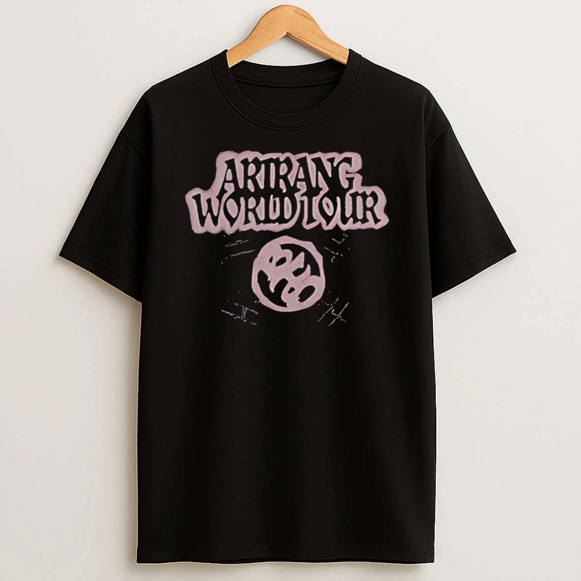 Jin Wearing Arirang World Tour Shirts
