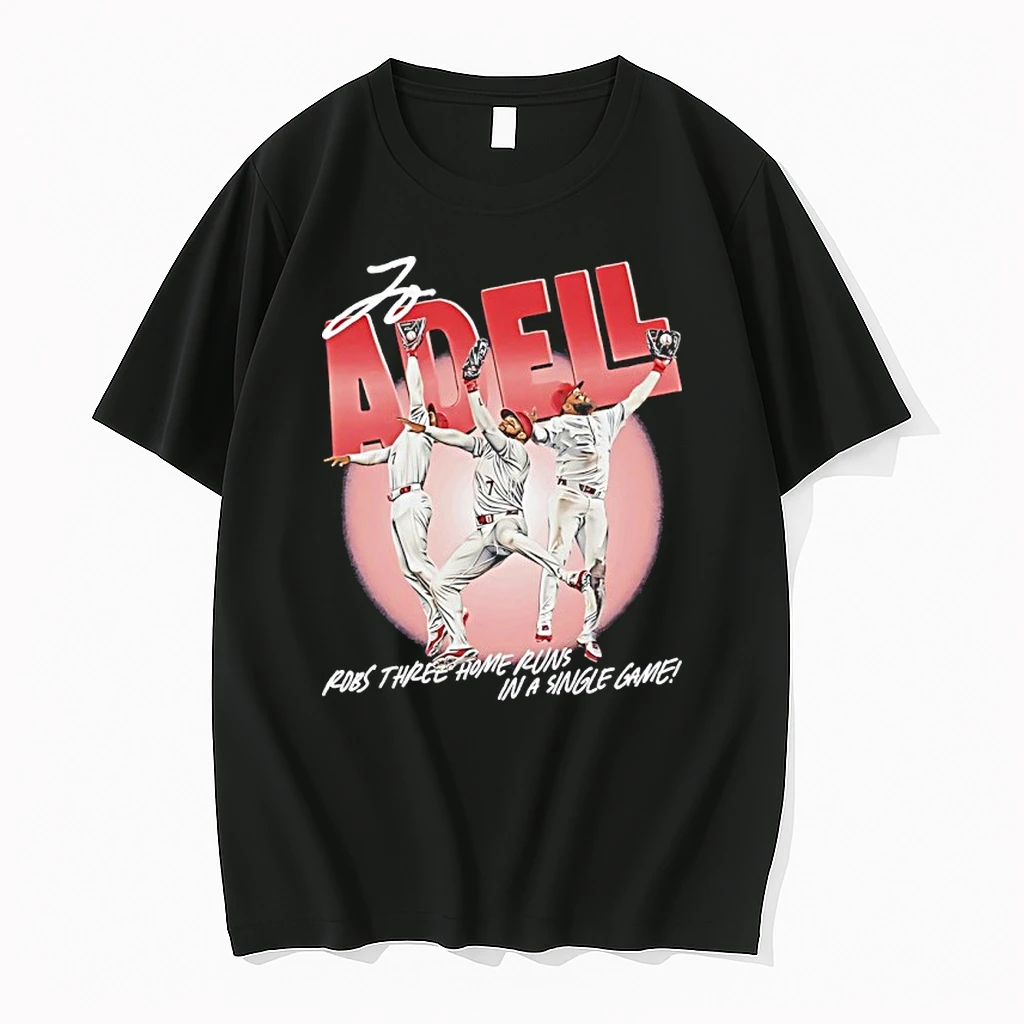 Jo Adell Los Angeles A Robbery Robs Three Home Runs In A Single Game Signature Shirts