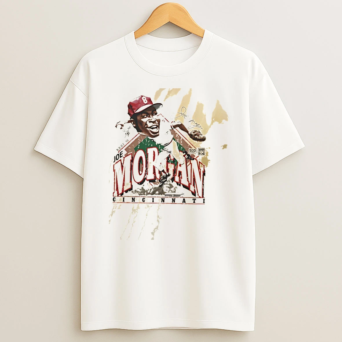 Joe Morgan Cincinnati Bruce Stark Collection Shirts