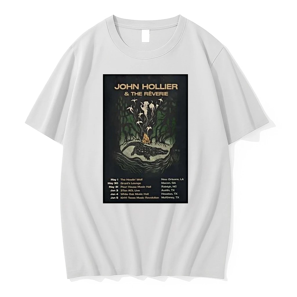 John Hollier The Reverie Tour 2026 Shirts
