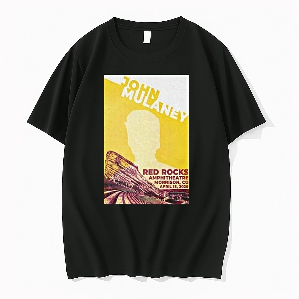 John Mulaney Apr 15 2026 Red Rocks Amphitheatre Show Shirts