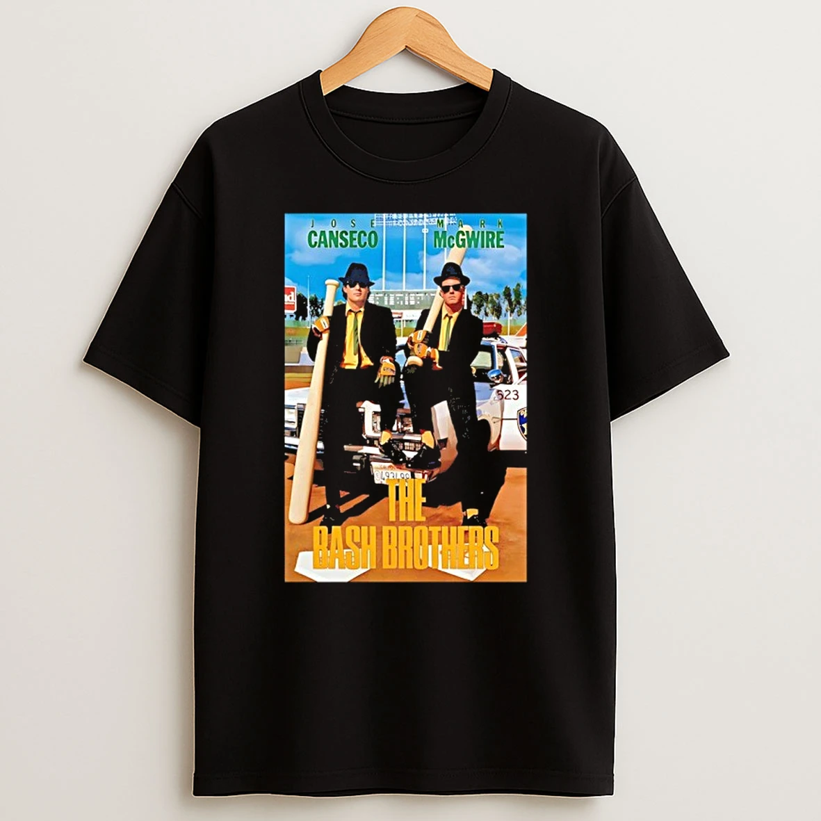 Jose Canseco And Mark Mcgwire The Bash Brothers Vintage Shirts