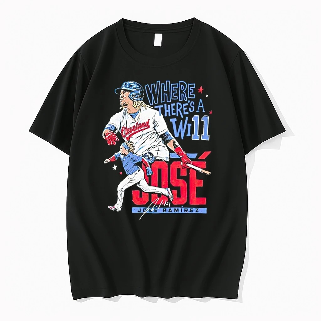 Jose Ramirez Cleveland Guardians Where Theres A Will 11 Signature Shirts