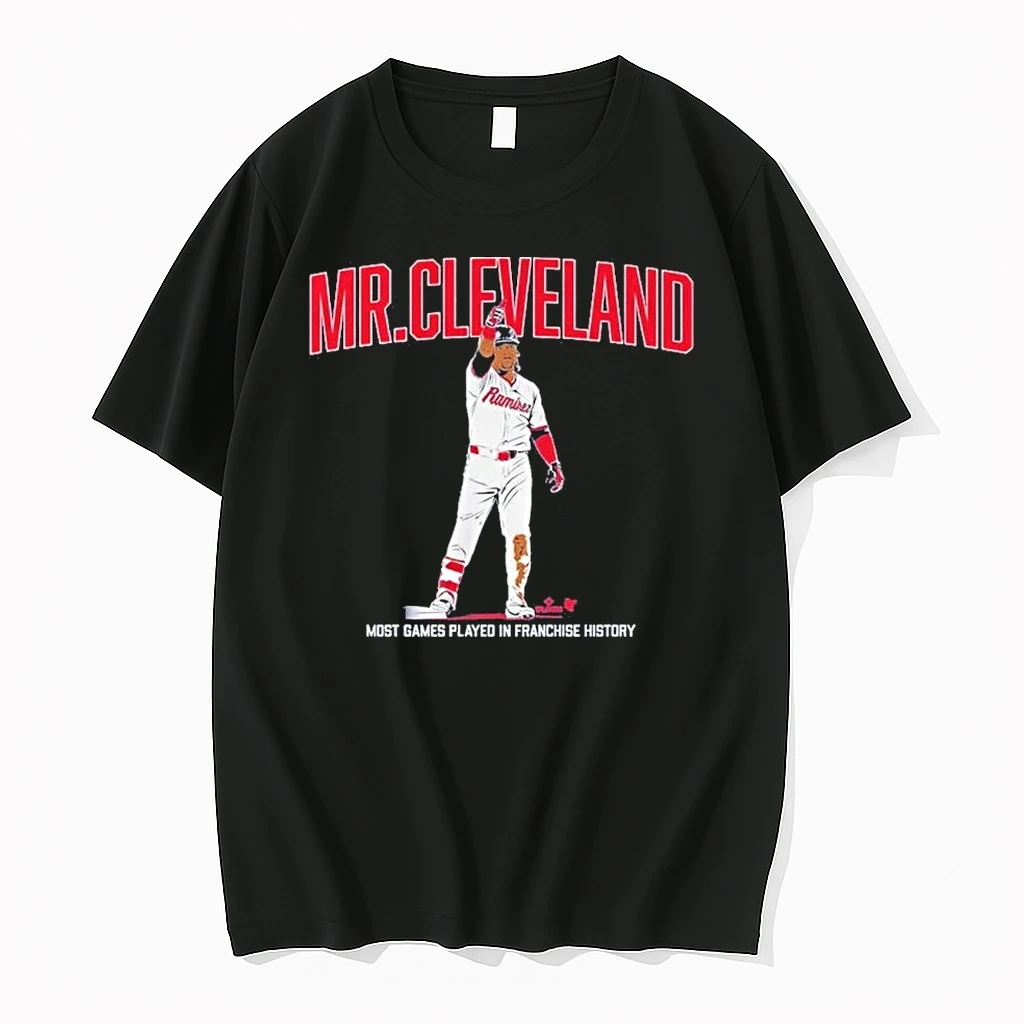 Jose Ramirez Mr Cleveland Baseball Shirts
