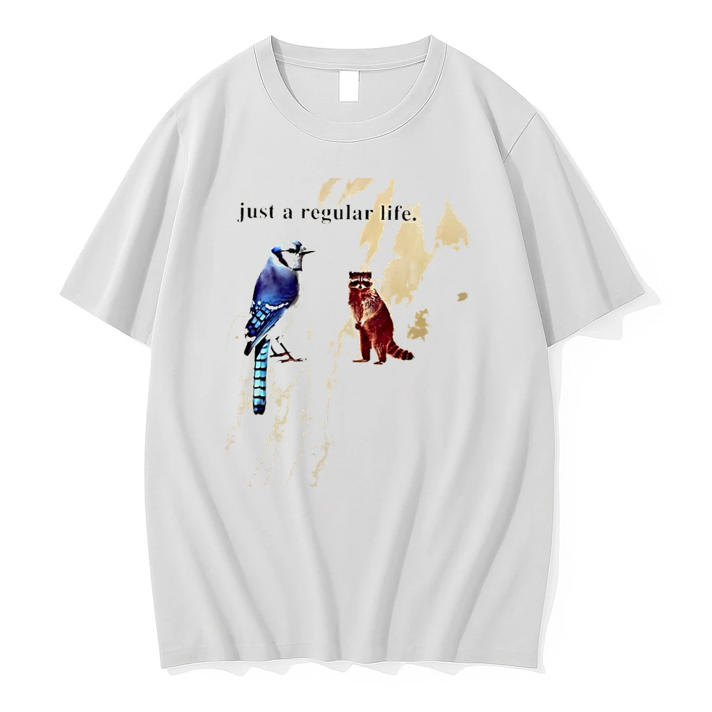 Just A Regular Life Blue Jay And Rigby The Raccoon Shirts