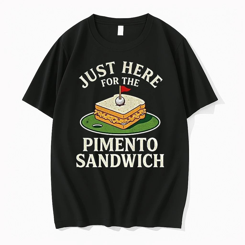 Just Here For The Pimento Cheese Sandwich Masters Golf Shirts