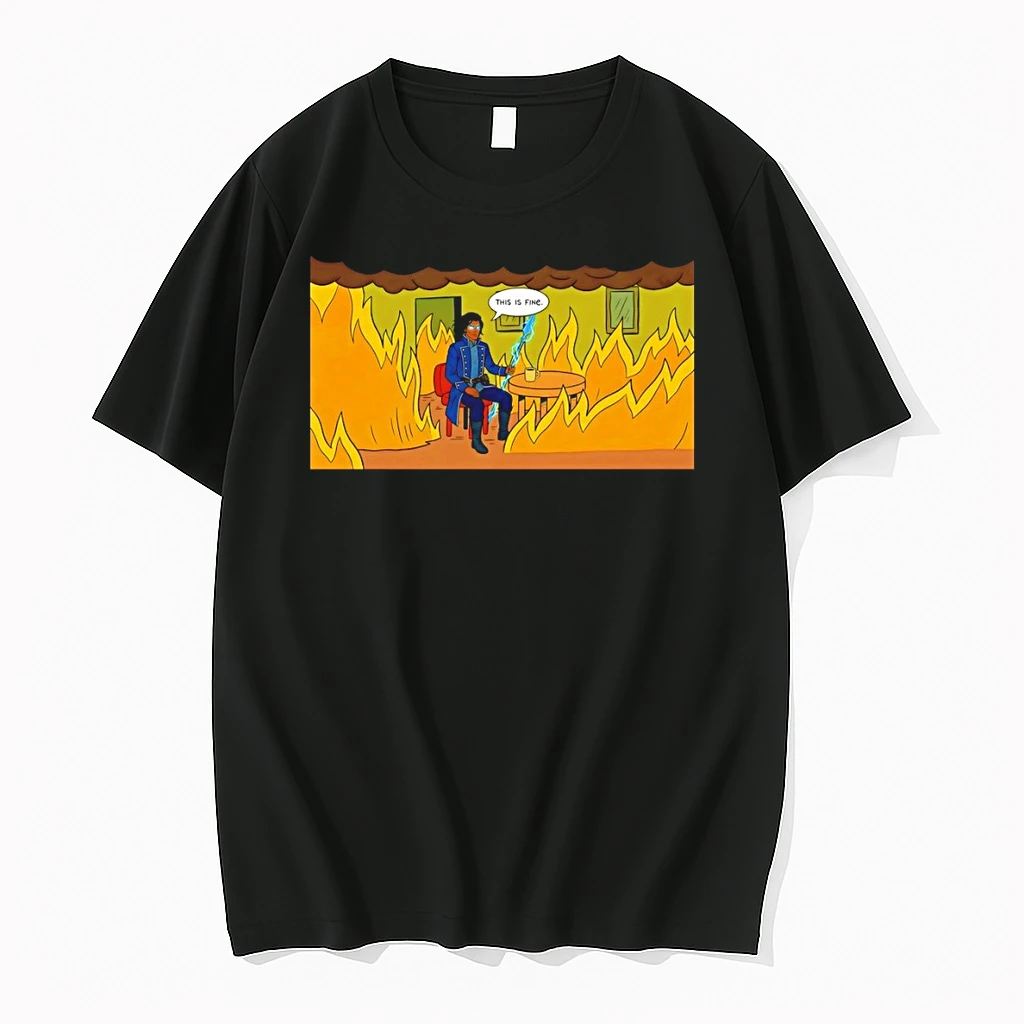 Kaladin Stormblessed This Is Fine Cartoon Shirts