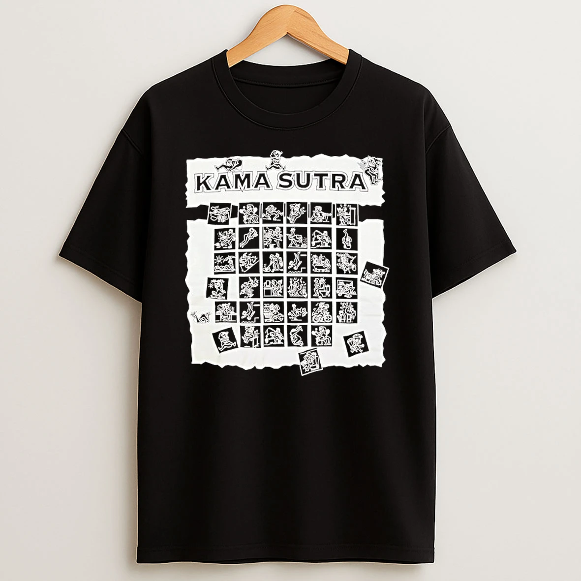 Kama Sutra Sex Positions Graphic Shirts