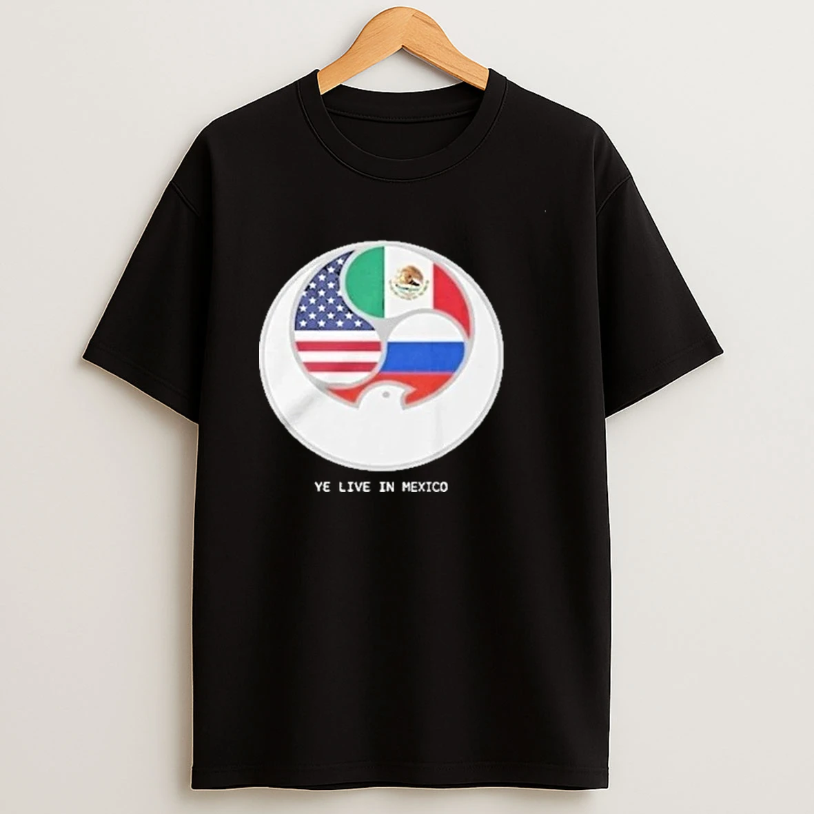 Kanye West Ye Sofi Stadium Live In Mexico Tour 2026 Shirts