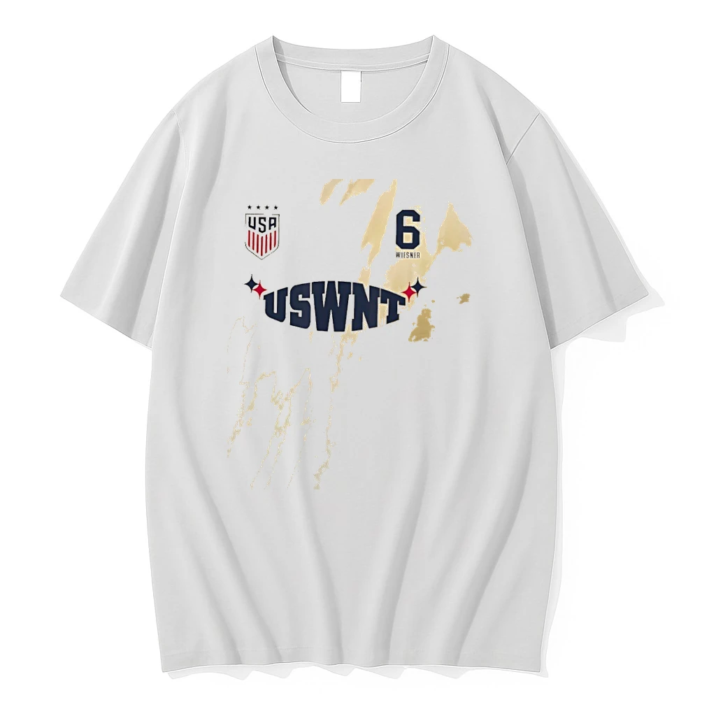 Kate Wiesner 6 Wiesner Uswnt Licensed Shirts
