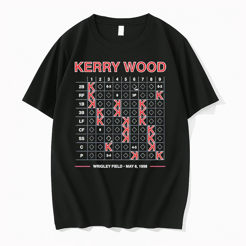 Kerry Wood Chicago Cubs Baseball Wrigley Field May 6 1998 Shirts