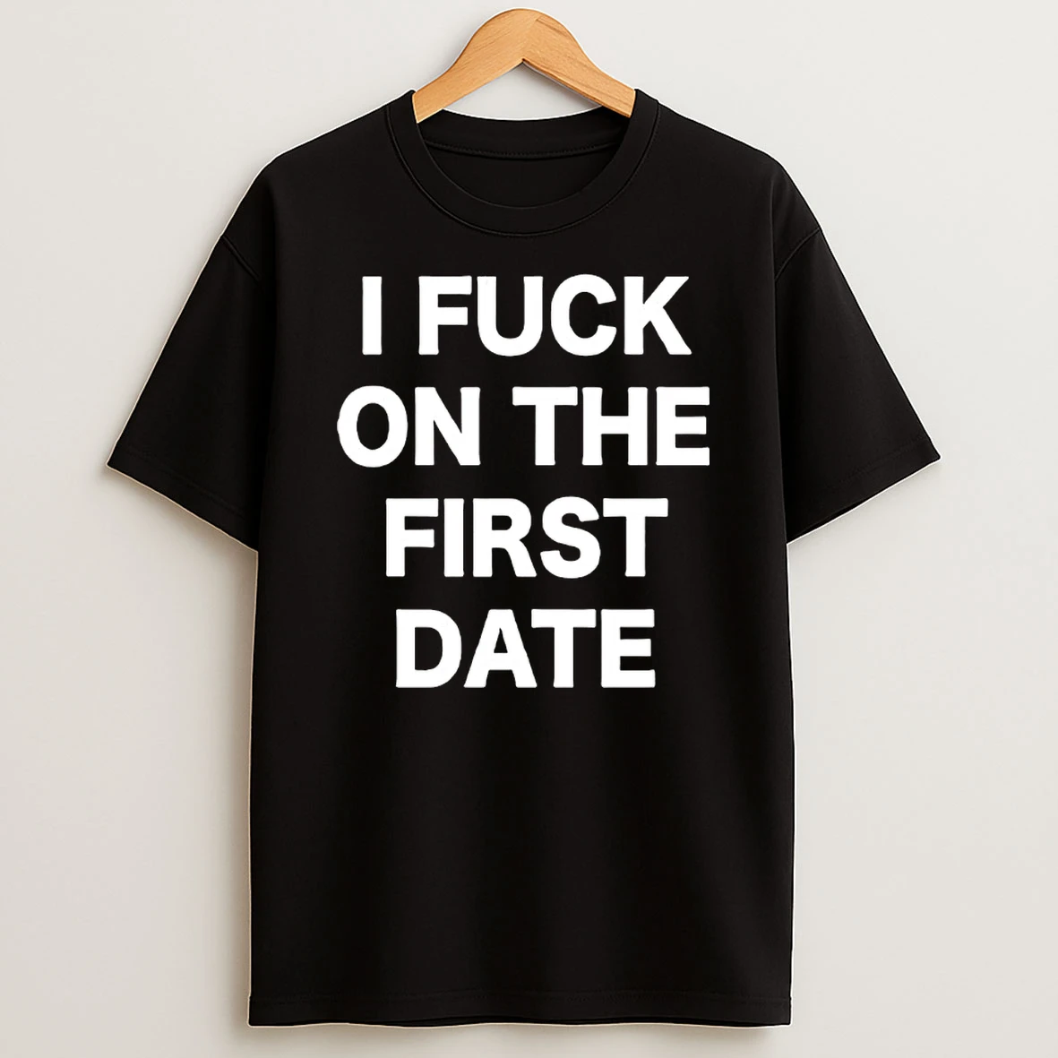 Kevin Durant Wearing I Fuck On The First Date Shirts