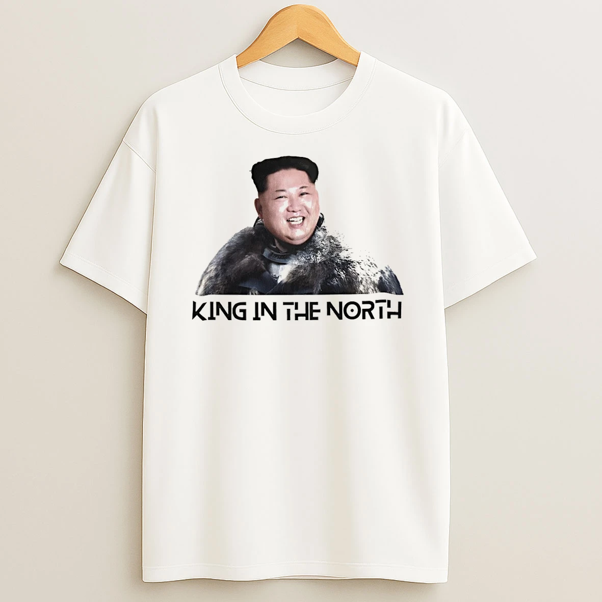 Kim Jong Un King In The North Political Parody Shirts