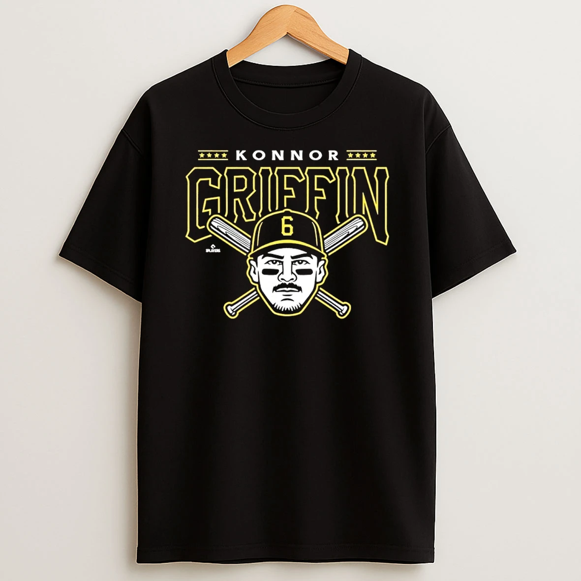 Konnor Griffin 6 Jolly Konnor Pittsburgh Pirates Big Head Shirts