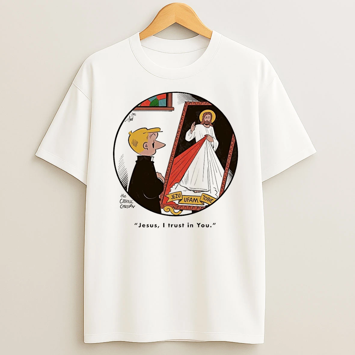 Krnzzhnx Divine Mercy Jezu Ufam Tobie Jesus I Trust In You Shirts