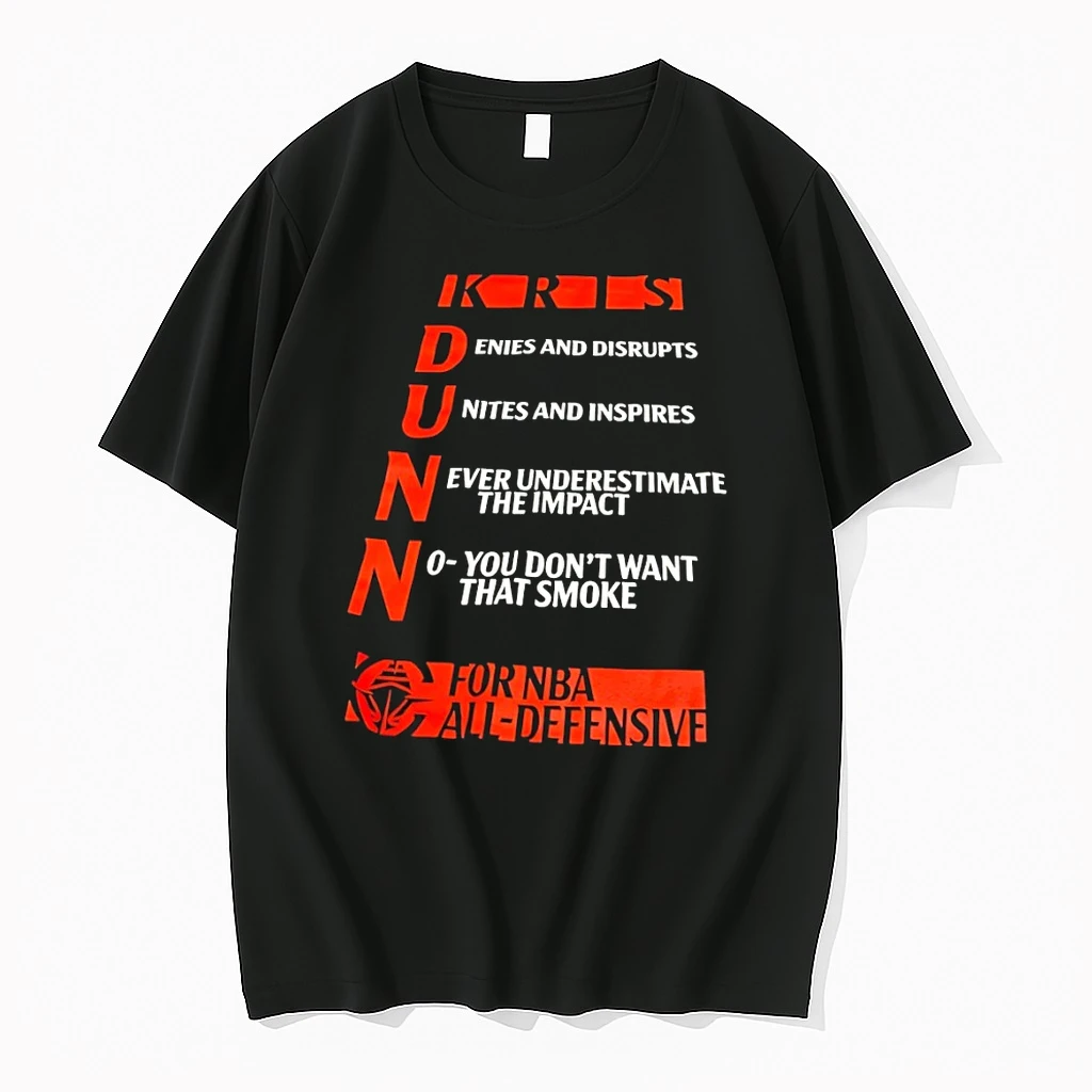 Kris Dunn All Defensive Team Denies And Disrupts Unites And Inspires Nike Logo Shirts