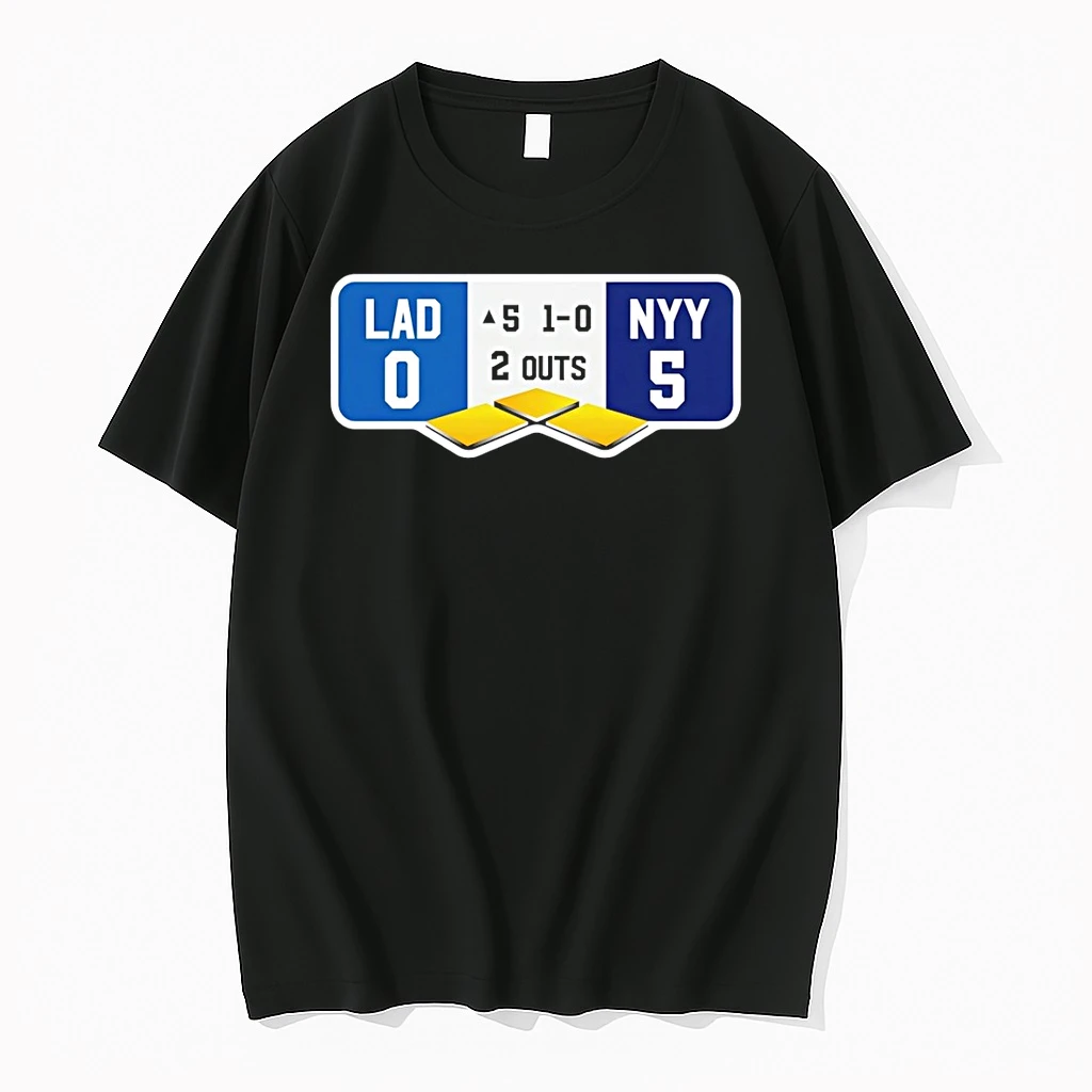La Dodgers Vs Ny Yankees 0 5 World Series Baseball 2026 Shirts