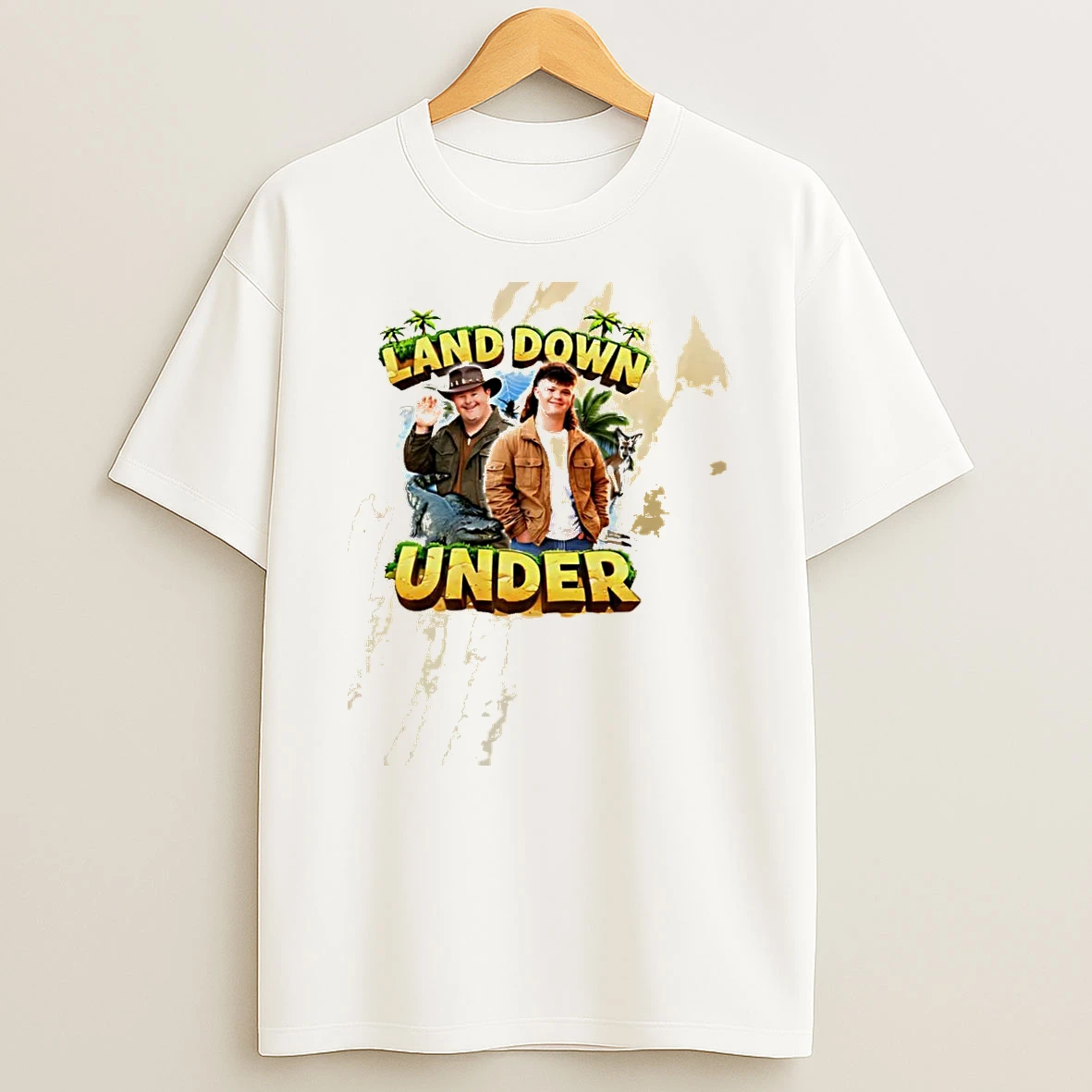 Land Down Under Graphic Funny Shirts