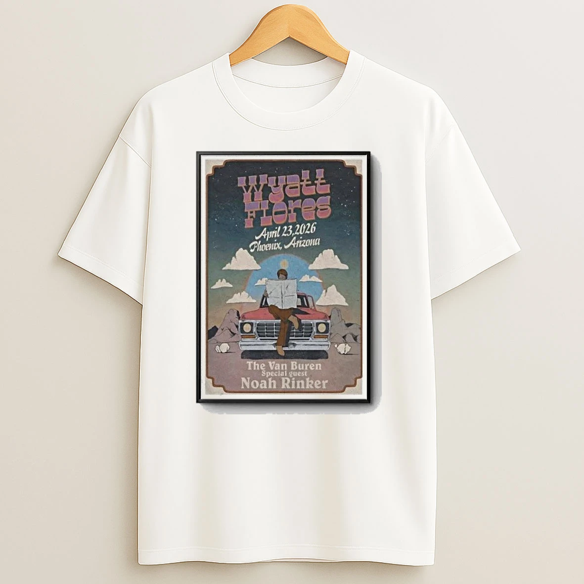 Limited April 23 2026 Wyatt Flores Phoenix Az Shirts