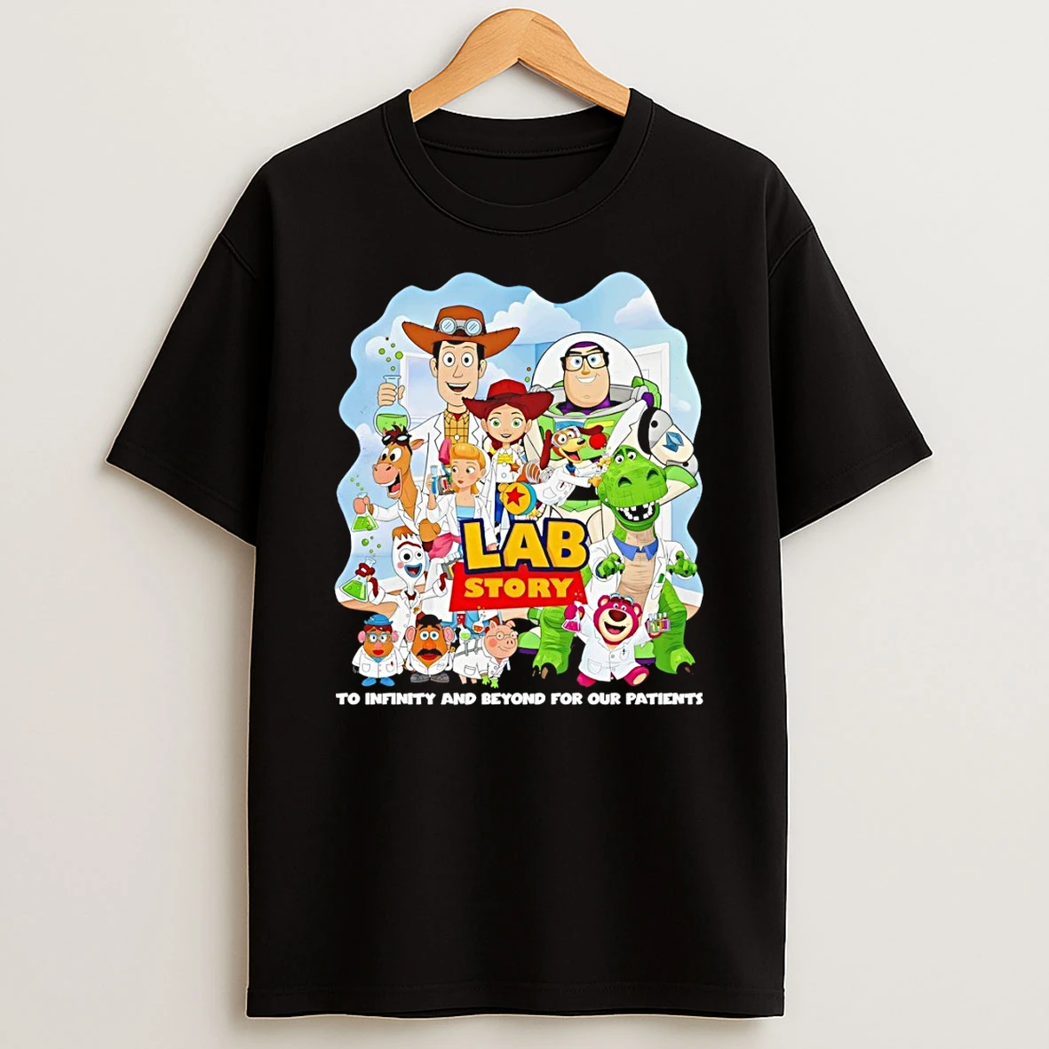 Lab Story Lab Week 2026 Lab Assistant To Infinity And Beyond For Our Patients Shirts
