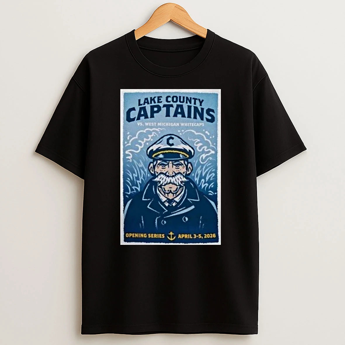 Lake County Captains Opening Series Apr 5 2026 Shirts
