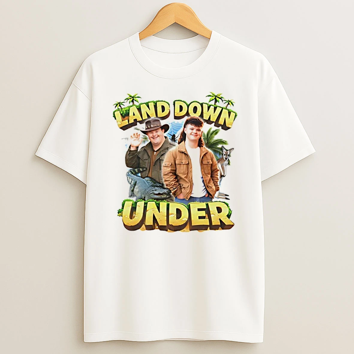 Land Down Under Down Syndrome Graphic Shirts