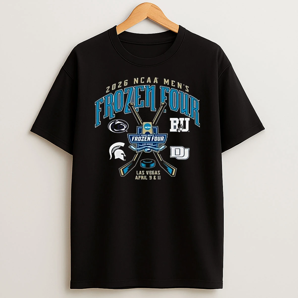 Las Vegas 2026 Ncaa Mens Frozen Four Championship Shirts