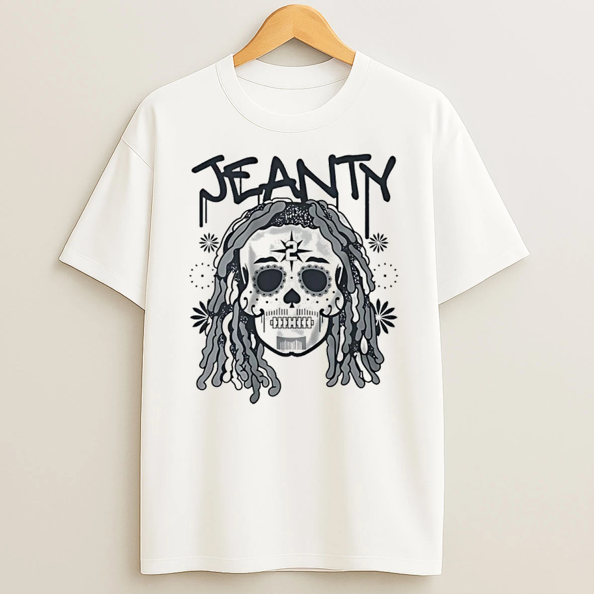Las Vegas Ashton Jeanty Sugar Skull Remix Shirts