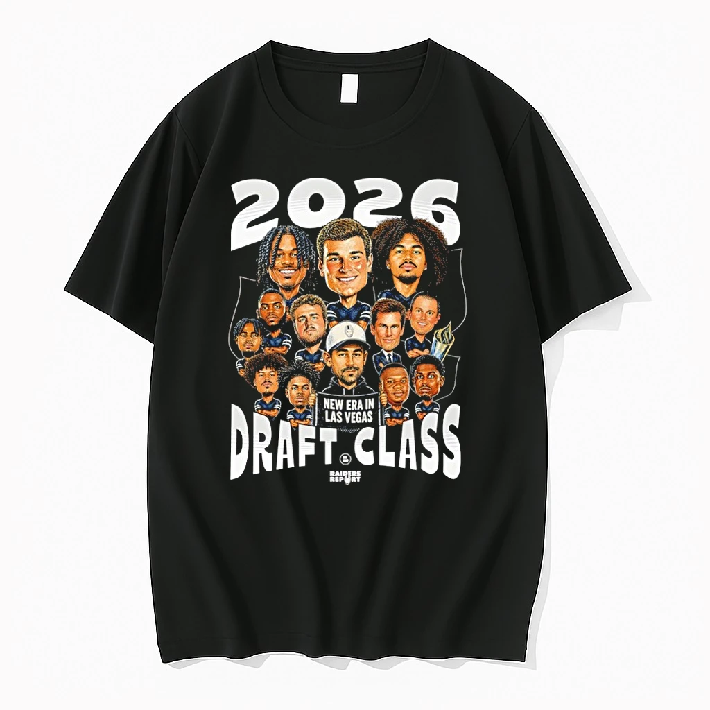 Las Vegas Raiders Football 2026 Nfl Draft Class New Era In Las Vegas Shirts