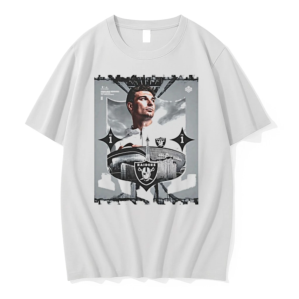 Las Vegas Raiders Quarterback Fernando Mendoza 2026 Shirts