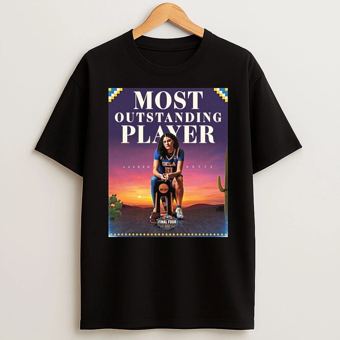 Lauren Betts Ucla Bruins 2026 Most Outstanding Player Shirts