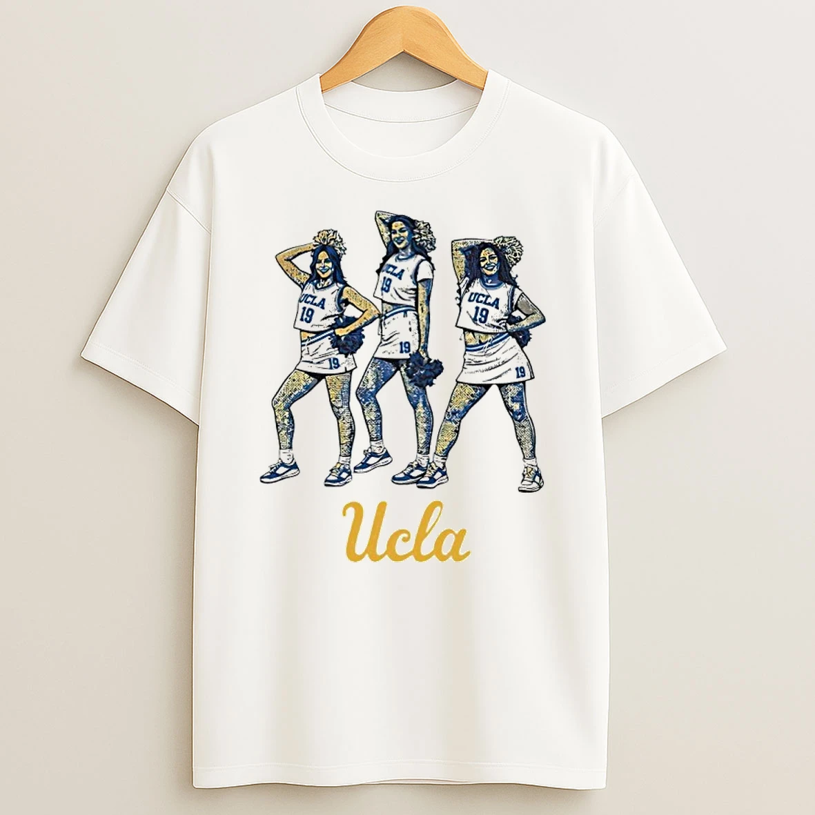 Lauren Betts Ucla Bruins Royal Cheerleading Shirts