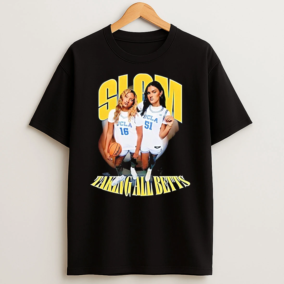 Lauren Betts And Sienna Betts Ucla Bruins Basketball Slam Taking All Betts Shirts