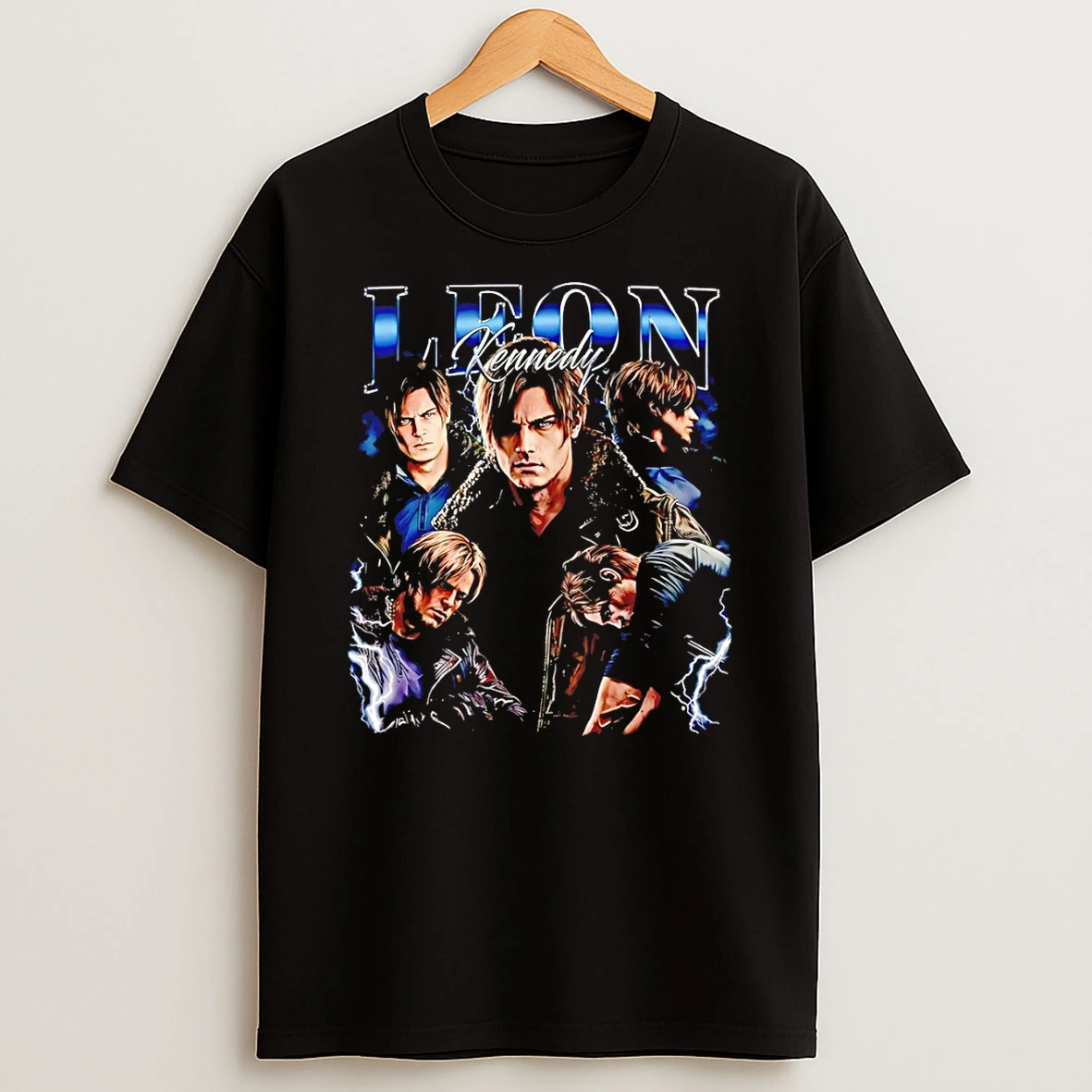 Leon Kennedy Resident Evil Requiem Graphic Shirts