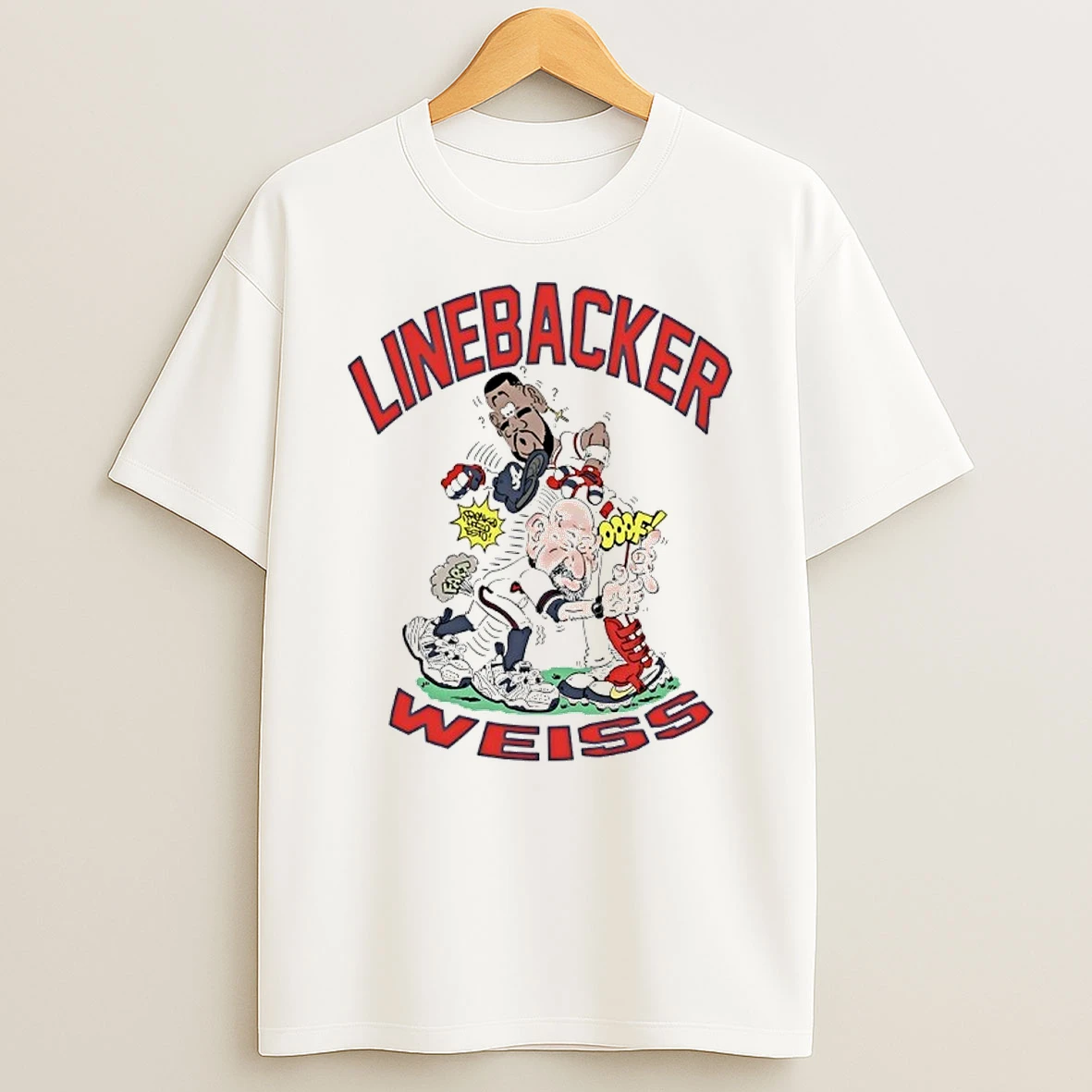 Linebacker Style Walt Weiss Vs Jorge Soler Caricature Shirts