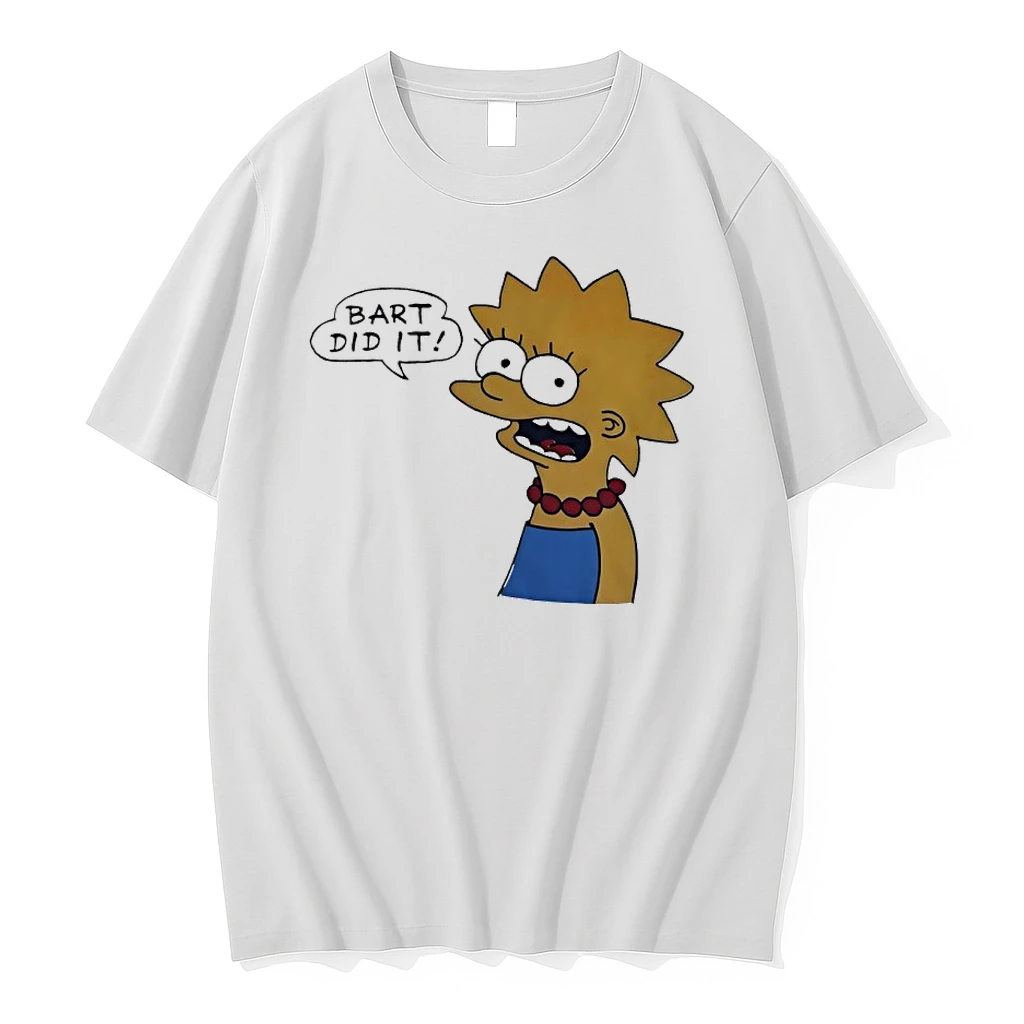 Lisa Simpson Bart Did It Shirts