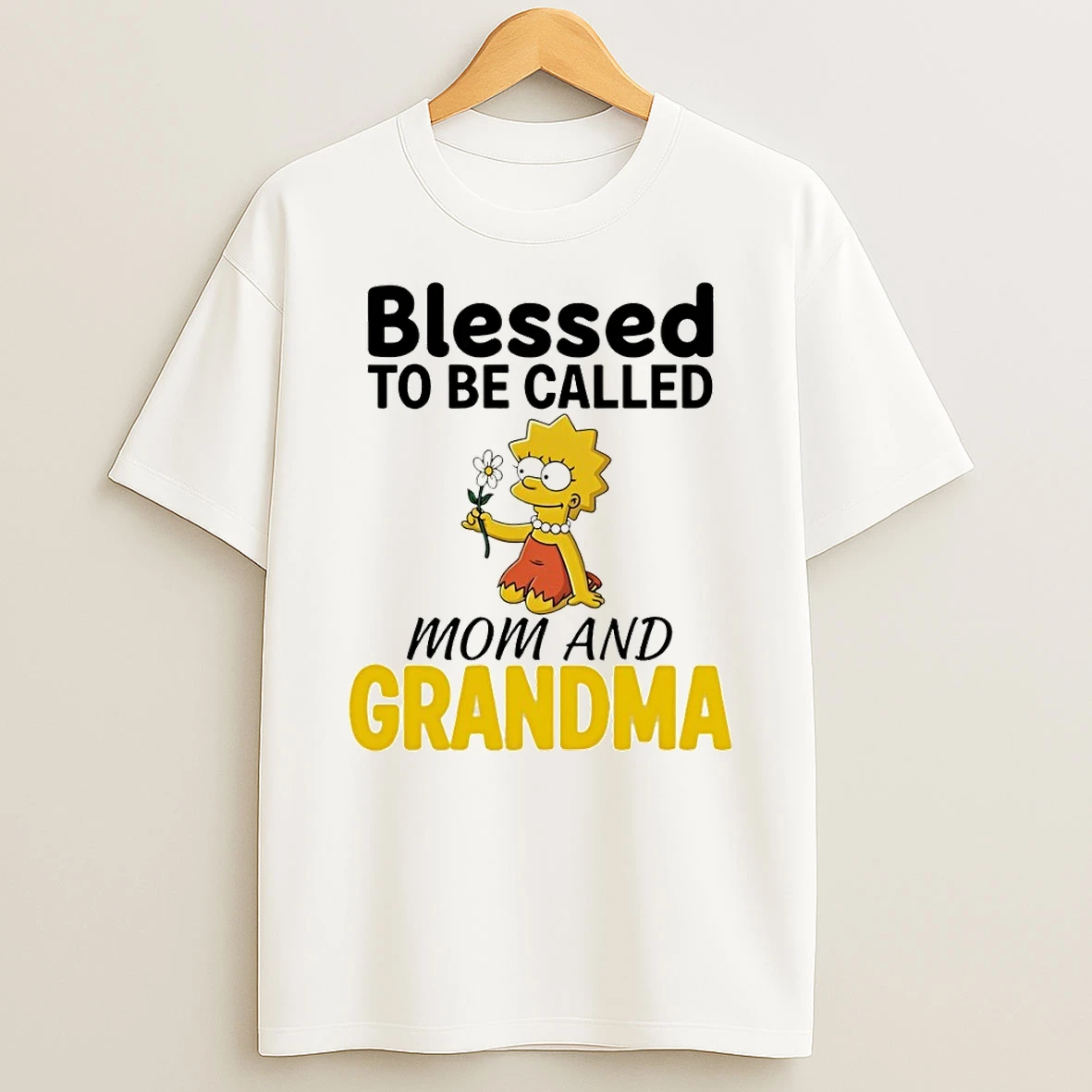 Lisa Blessed To Be Called Mom And Grandma Shirts