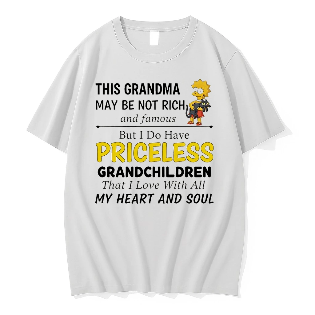 Lisa This Grandma May Be Not Rich And Famous But I Do Have Priceless Grandchildren That I Love Shirts